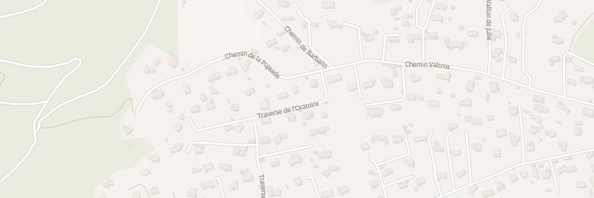 Plan du 4 Tra de l’Oratoire à Cuges-les-Pins