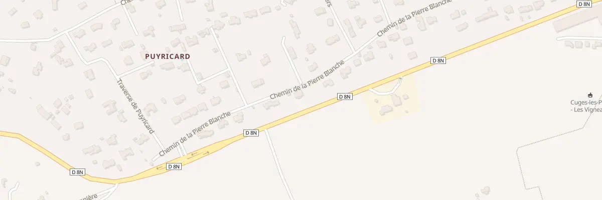 Plan du 31 Che de la Pierre Blanche à Cuges-les-Pins