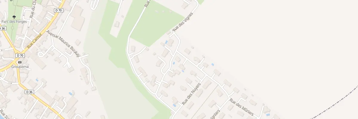 Plan du 2B Rue des Muriers à Dampierre-sur-Salon