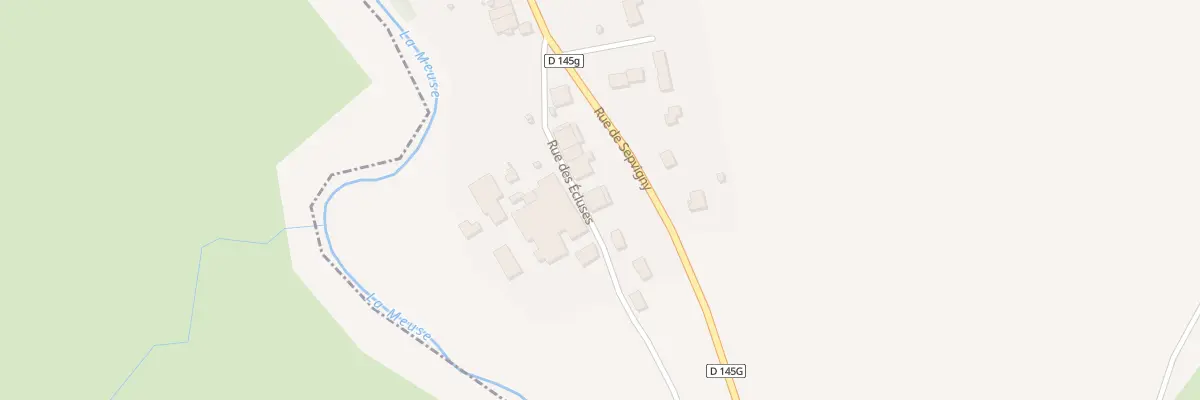 Plan du 9 Rue des Ecluses à Chalaines