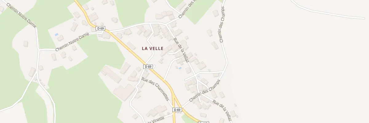 Plan du 5251 Rue de la Vellaz à Saint-Martin-de-Bavel