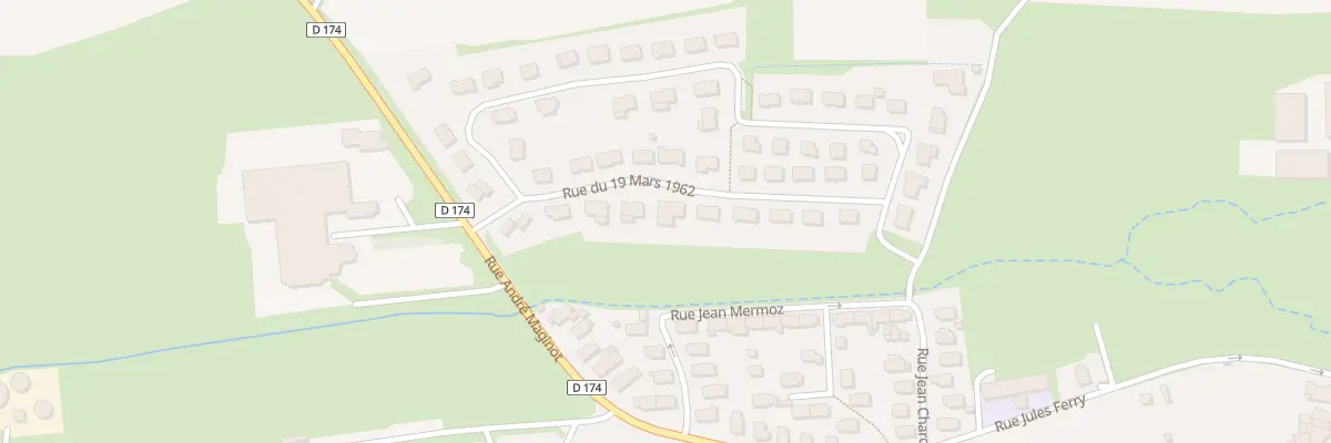 Plan du 51 Rue du 19 Mars 1962 à Beuveille