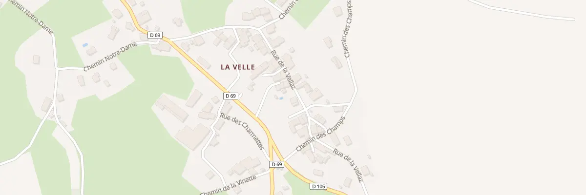 Plan du 296 Rue de la Vellaz à Saint-Martin-de-Bavel