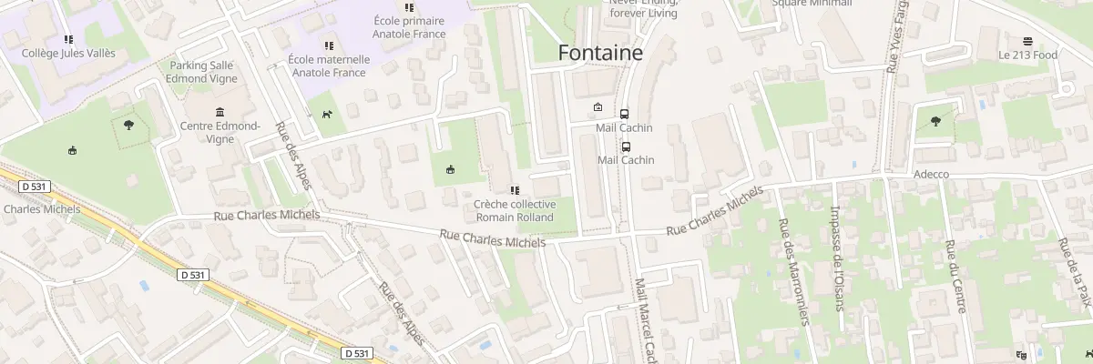 Plan du 84 Rue Charles Michels à Fontaine
