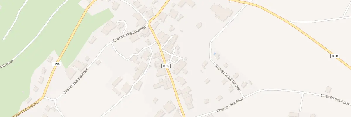 Plan du 5038 Imp du Frêne à Plasne