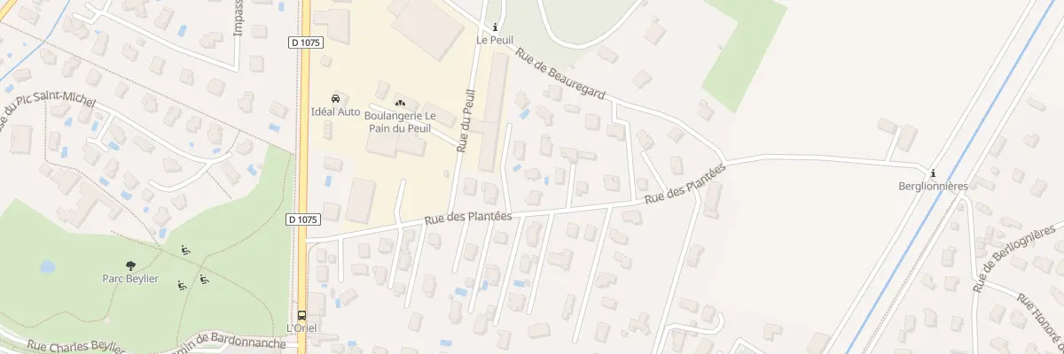 Plan du 2 Imp du Clos Chantabeau à Varces-Allières-et-Risset