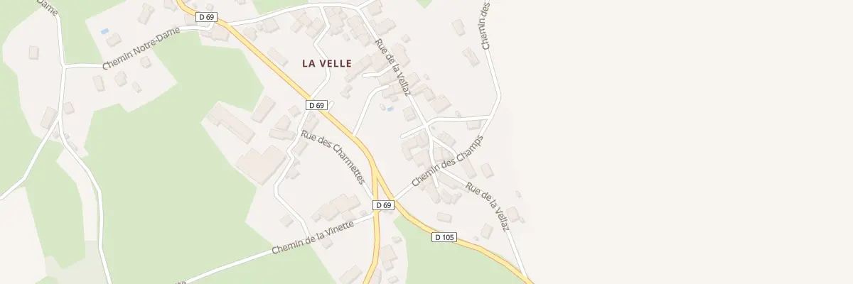 Plan du 330 Rue de la Vellaz à Saint-Martin-de-Bavel