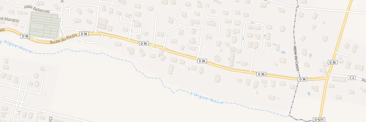 Plan du 910 Rte du Roulet au Pont-de-Beauvoisin