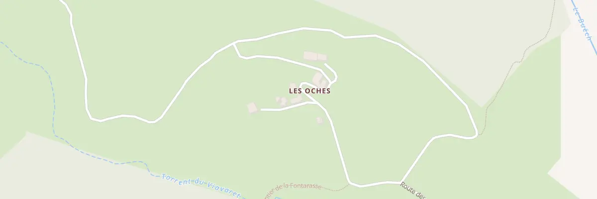 Plan du 5097 Les Oches à Saint-Julien-en-Beauchêne