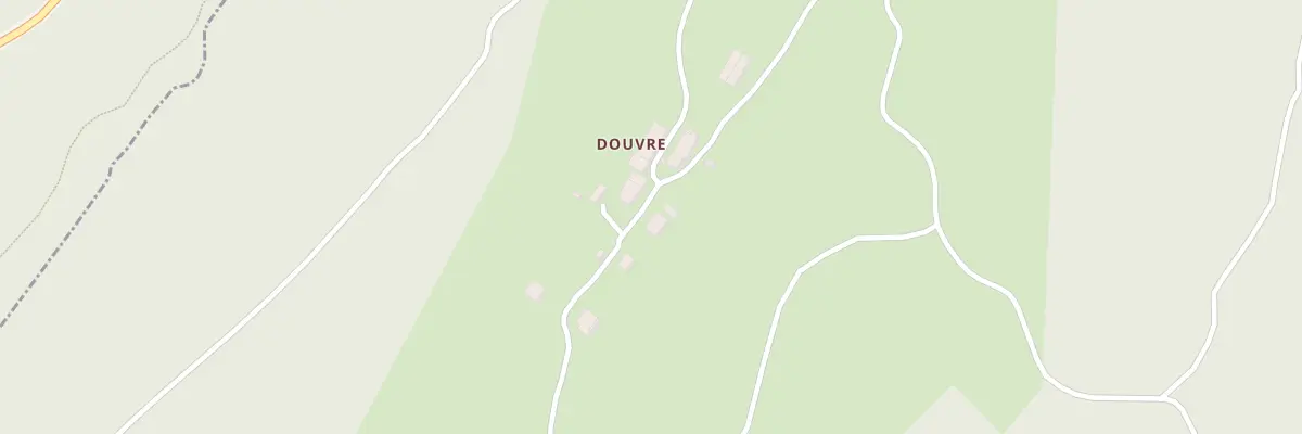 Plan du 5083 Douvre à Jeurre