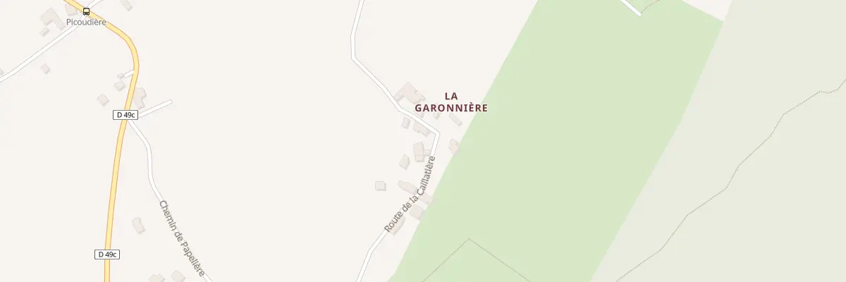 Plan du 878 Rte de la Caillatiere à Merlas