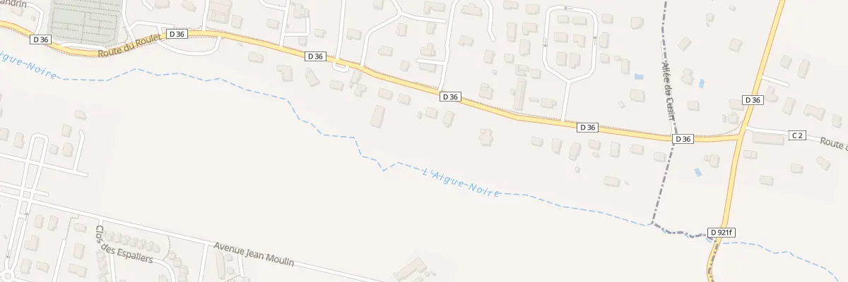 Plan du 940 Rte du Roulet au Pont-de-Beauvoisin