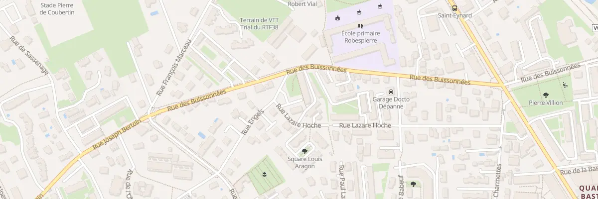 Plan du 39 Rue des Buissonnées à Fontaine