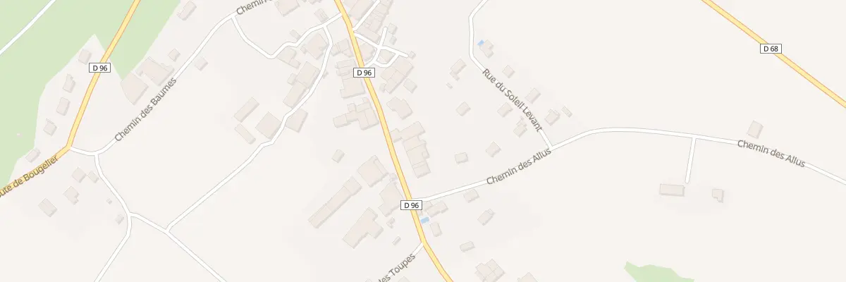 Plan du 5046 Rue du Chalet à Plasne