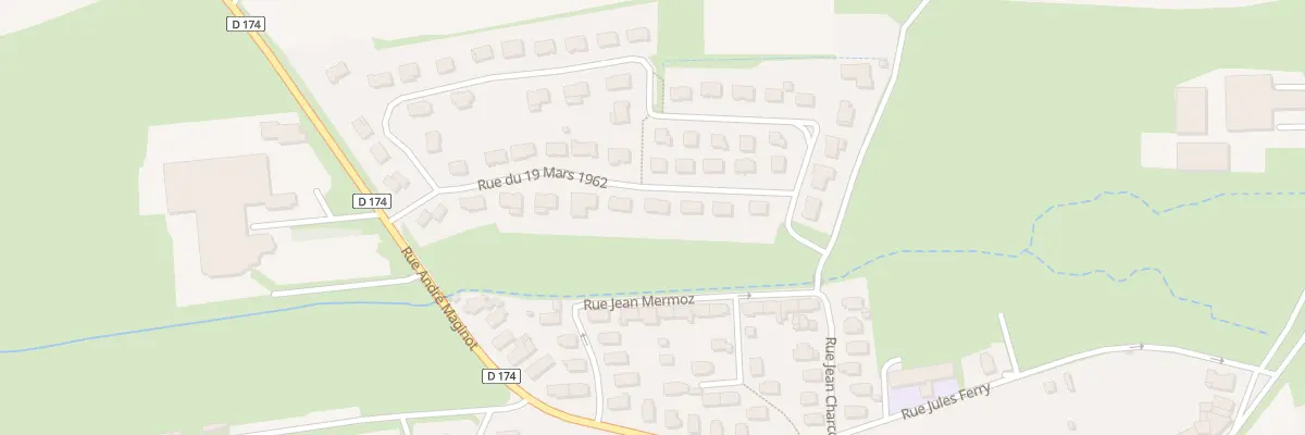 Plan du 47 Rue du 19 Mars 1962 à Beuveille