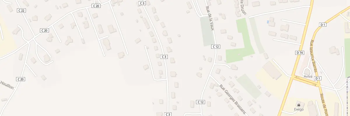 Plan du 257 Rue Alix Richard à Neufchâteau