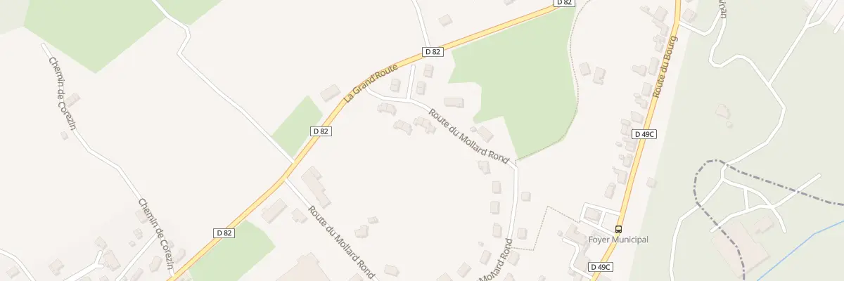 Plan du 563 Rte du Mollard Rond à Saint-Bueil
