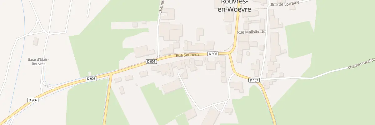 Plan du 9 Rue Saunem à Rouvres-en-Woëvre