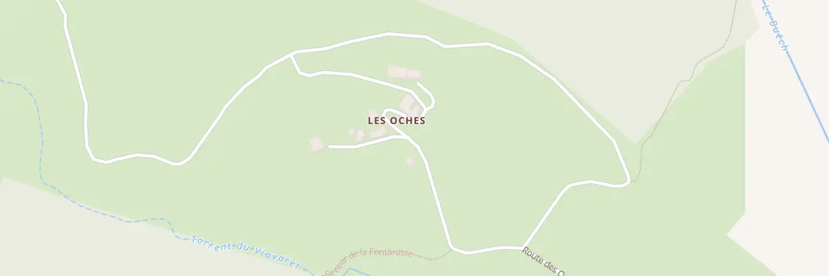 Plan du 5096 Les Oches à Saint-Julien-en-Beauchêne