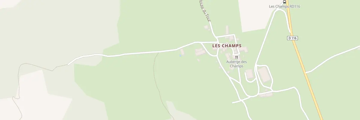 Plan du 5036 Les Champs à Marcieu