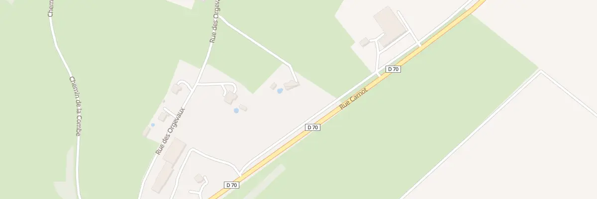 Plan du 456 Rue des Orgevaux à Dampierre-sur-Salon