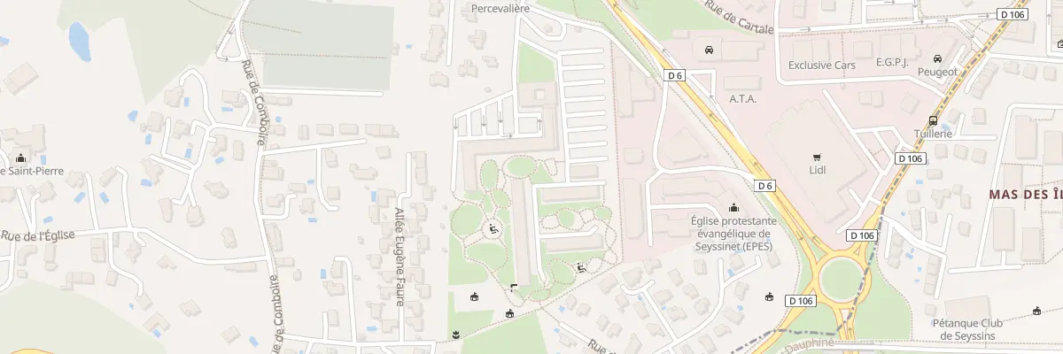 Plan du 69 Rue de Cartale à Seyssinet-Pariset