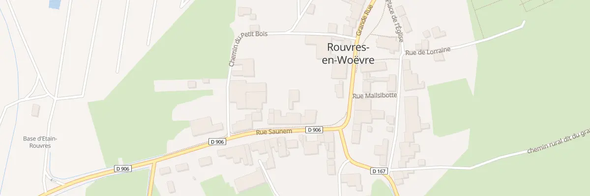 Plan du 4 Rue Saunem à Rouvres-en-Woëvre