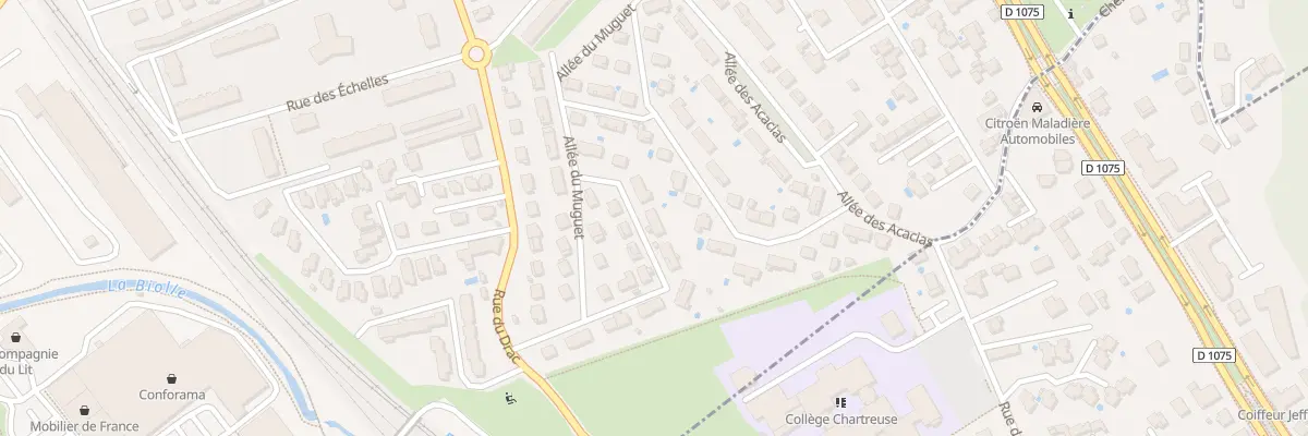 Plan du 9 All des Lilas à Saint-Égrève