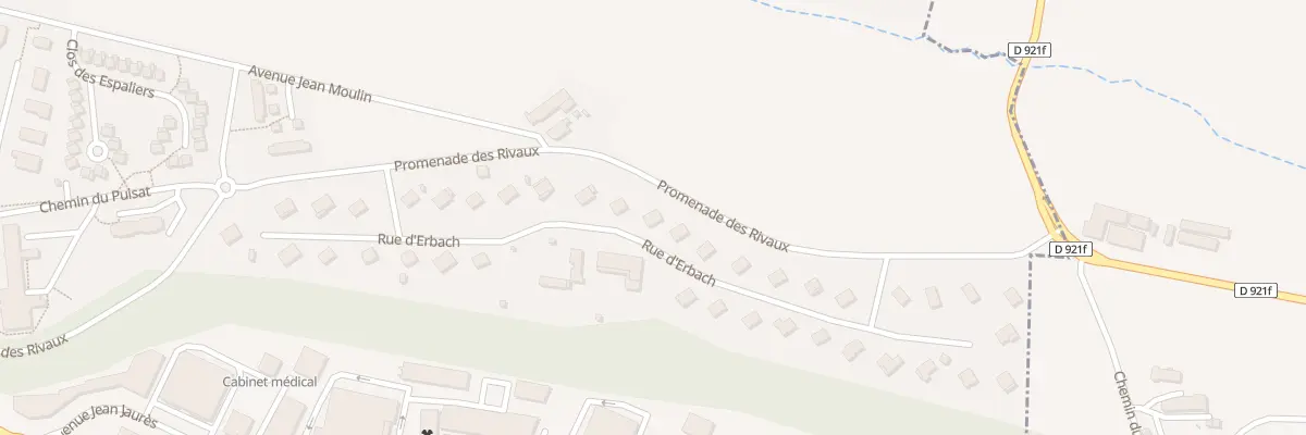 Plan du 16 Rue d’erbach au Pont-de-Beauvoisin