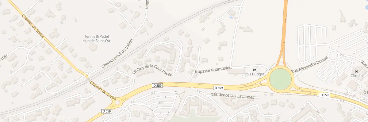 Plan du 34 Che de Sorba à Saint-Cyr-sur-Mer