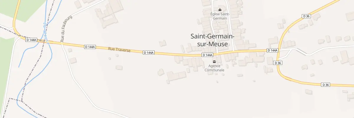 Plan du 37 Rue Traverse à Saint-Germain-sur-Meuse