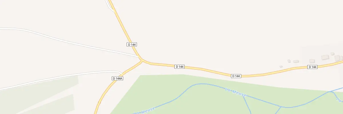 Plan du 9002 La Plante aux Anes à Ourches-sur-Meuse
