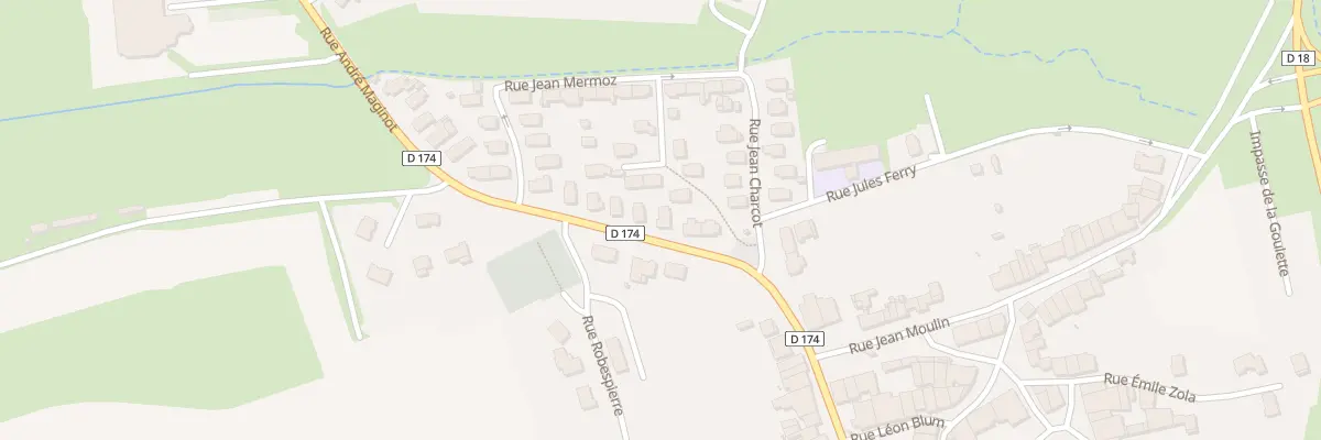 Plan du 5 Rue André Maginot à Beuveille