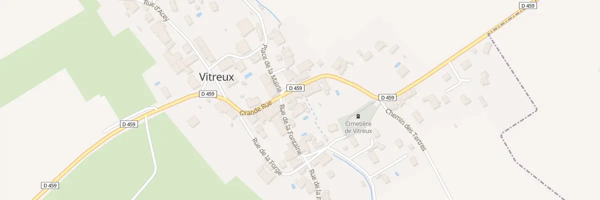 Plan du 18 Grande Rue à Vitreux