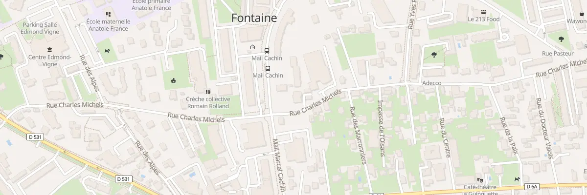 Plan du 82 Rue Charles Michels à Fontaine
