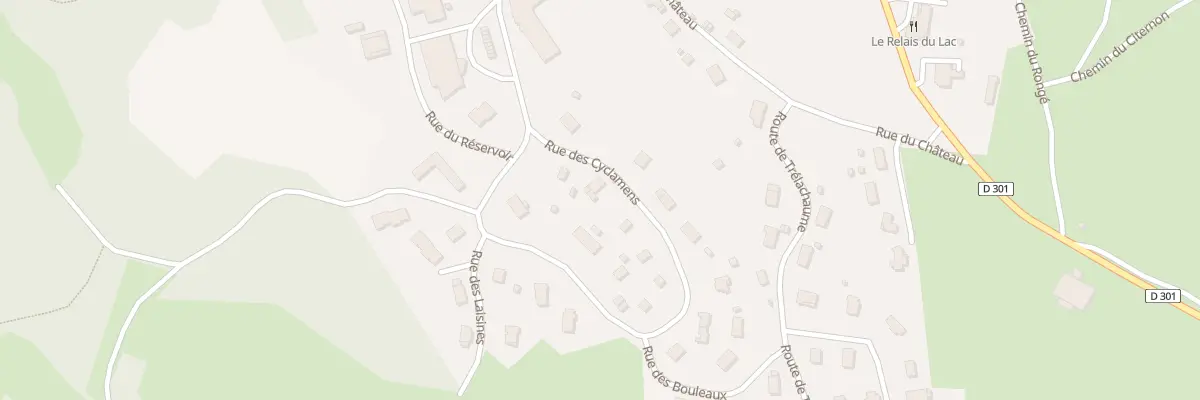 Plan du 265 Rue des Cyclamens à Maisod