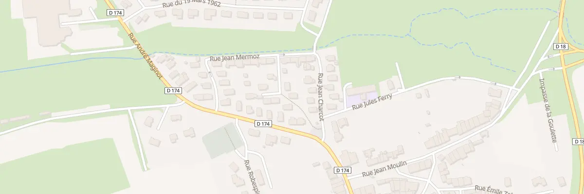Plan du 4 Pl P et M Curie à Beuveille