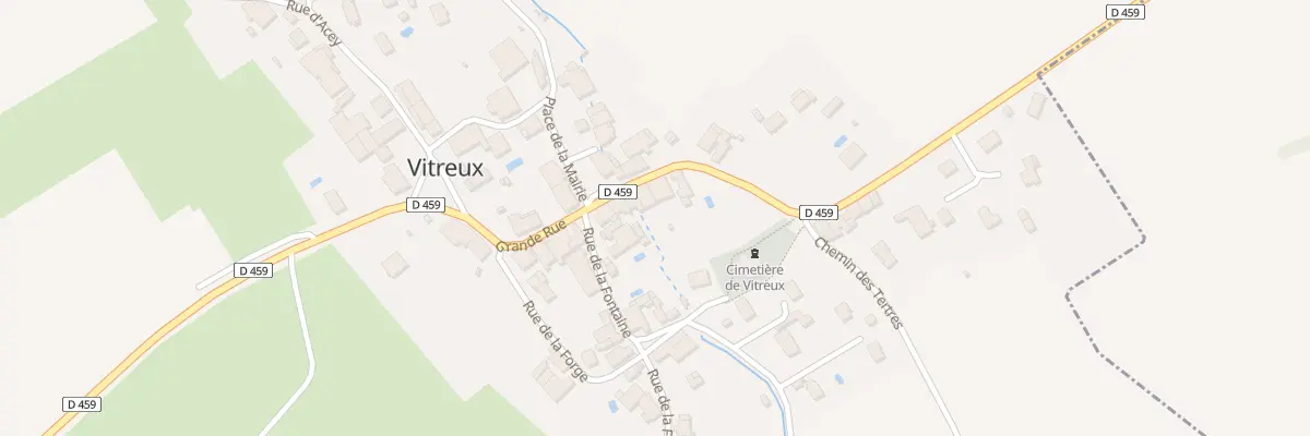 Plan du 22 Grande Rue à Vitreux