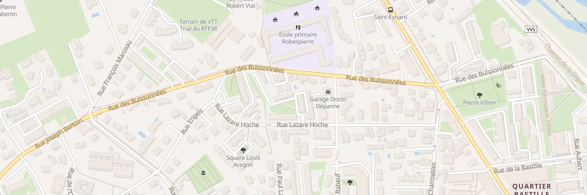 Plan du 22 Rue Lazare Hoche à Fontaine