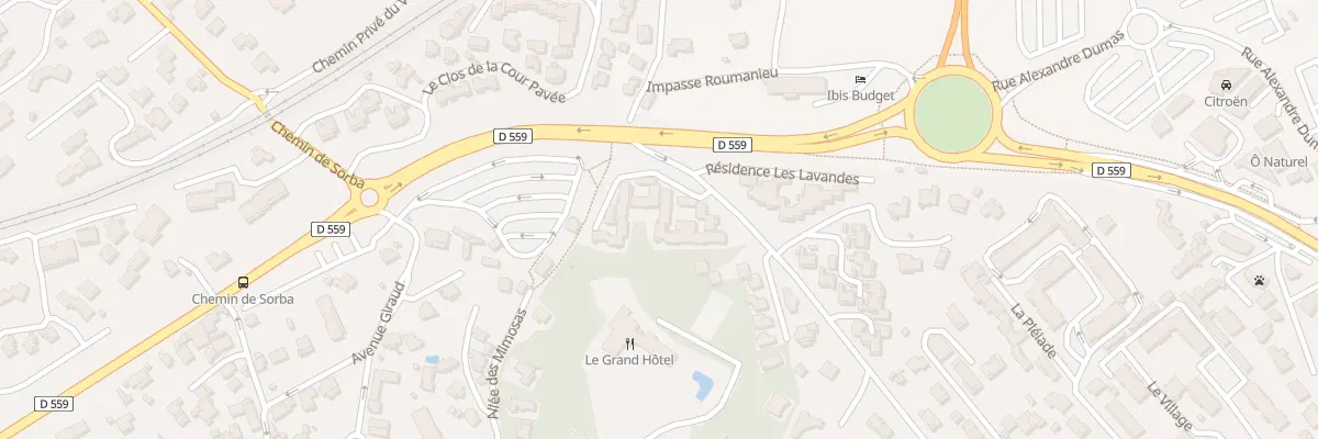 Plan du 9001 Res Les Lavandes à Saint-Cyr-sur-Mer