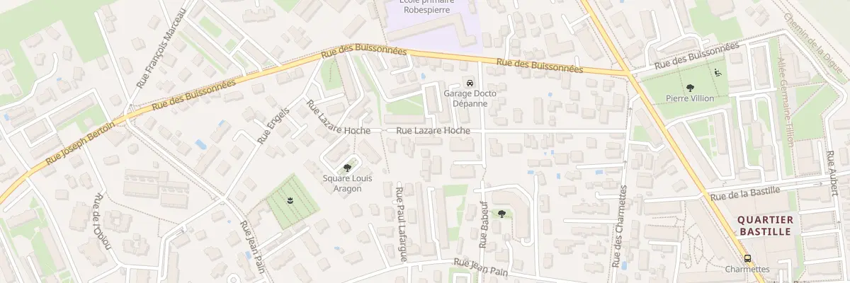 Plan du 13T Rue Lazare Hoche à Fontaine
