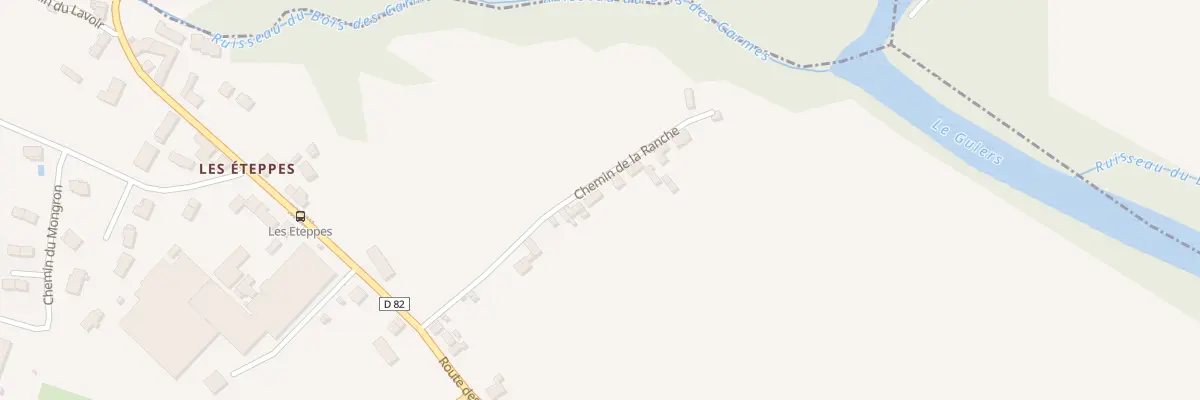 Plan du 172 Che de la Ranche à Saint-Jean-d’Avelanne