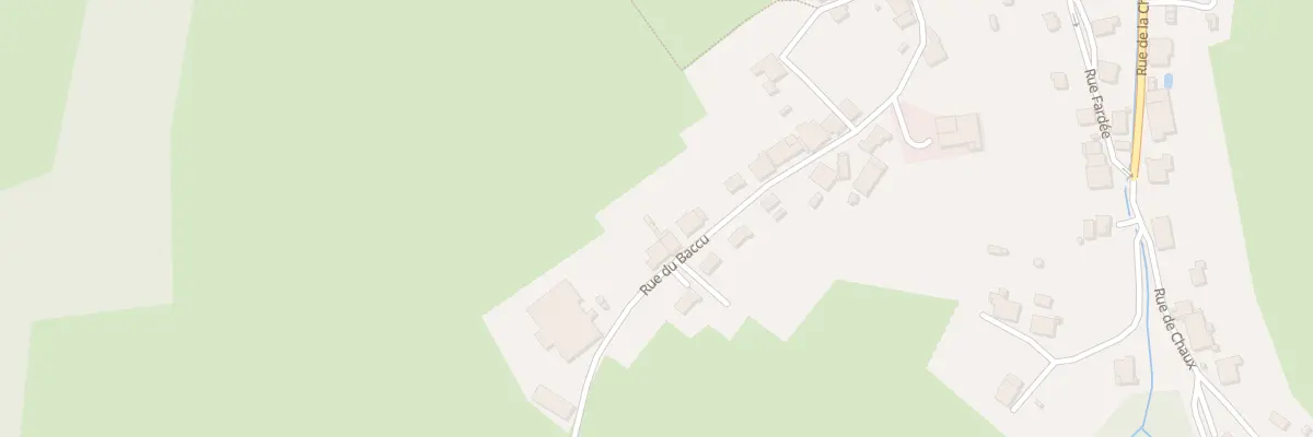 Plan du 14 Rue du Baccu à Étrepigney