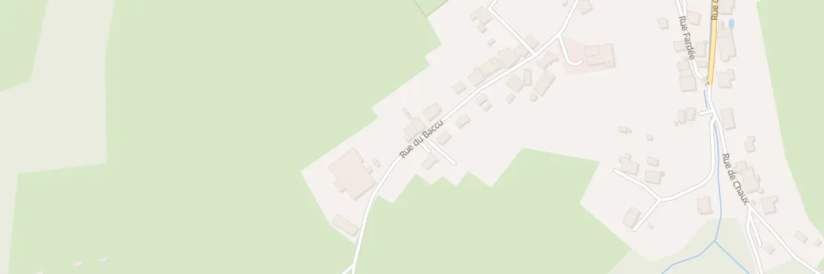 Plan du 16 Rue du Baccu à Étrepigney
