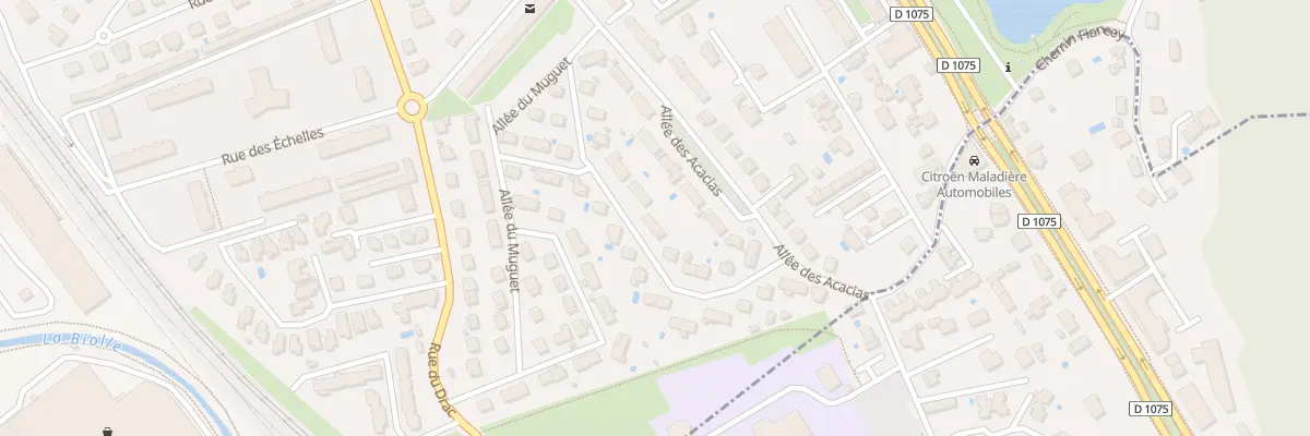 Plan du 17 All des Glaieuls à Saint-Égrève