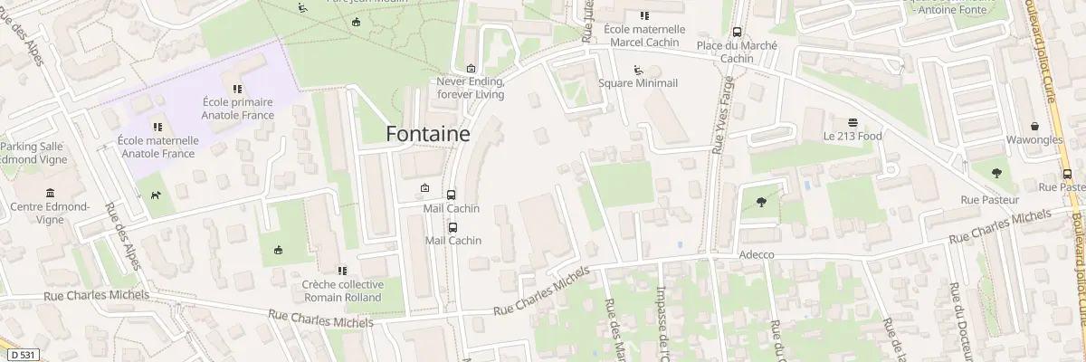 Plan du 78 Rue Charles Michels à Fontaine