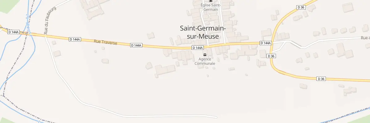 Plan du 29 Rue Traverse à Saint-Germain-sur-Meuse