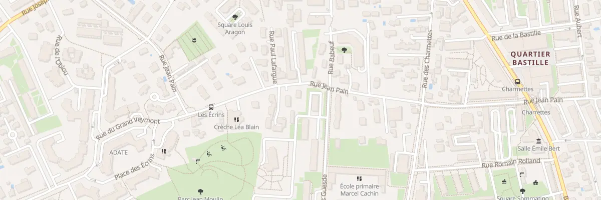 Plan du 27 Rue Jean Pain à Fontaine