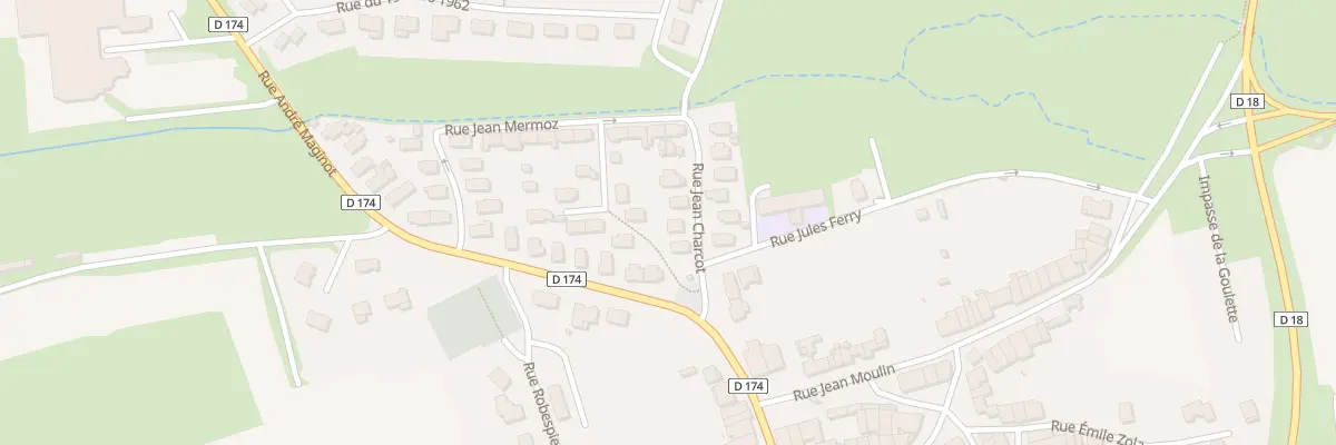Plan du 4 Rue Jean Charcot à Beuveille