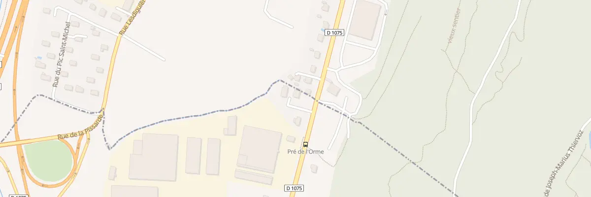 Plan du 112 Av Joliot Curie à Varces-Allières-et-Risset